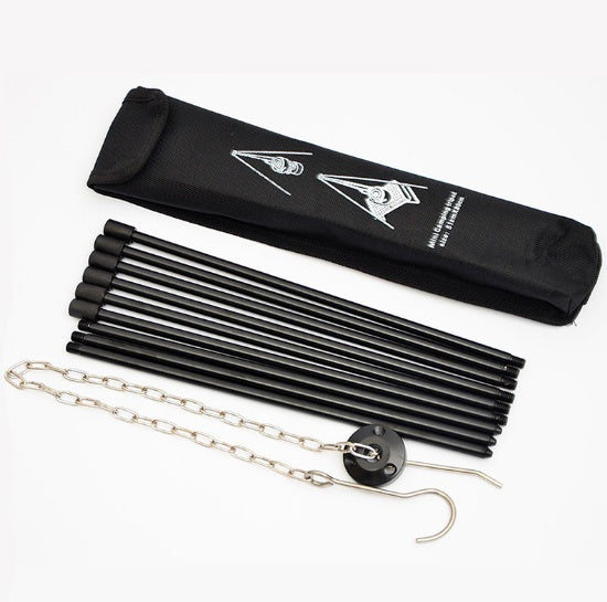 Trépied de Camping AlpineFlame® — Aluminium Premium