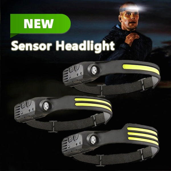 AlpineFlame® LED Stirnlampe — USB Wiederaufladbar & Wasserdicht