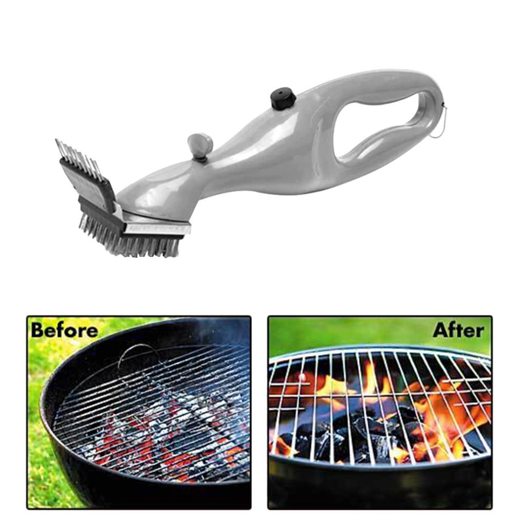 Profi Dampf-Grillbürste aus Edelstahl