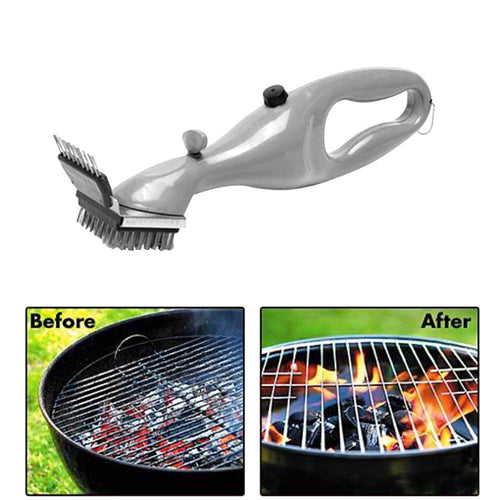 Profi Dampf-Grillbürste aus Edelstahl